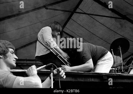 Seeds Of Glastonbury: Liverpool Poet Adrian Henri Performs As Part Of ...