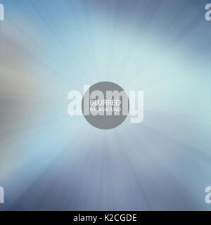 Colorful Abstract Blurry Background Creative Design Template with Circular Label in the Center - Illustration in Freely Editable EPS10 Vector Format Stock Vector