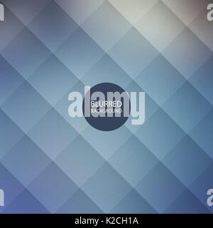 Colorful Abstract Blurry Background Creative Design Template with Circular Label in the Center - Illustration in Freely Editable EPS10 Vector Format Stock Vector
