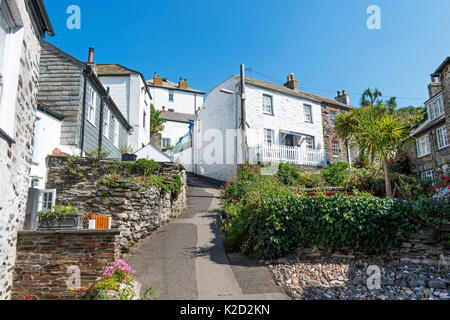 the cornish village of port isaac on the north coast of cornwall, england, britain, uk, Stock Photo