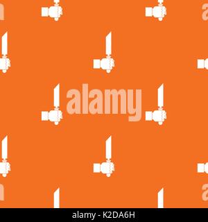 Pincer or plier in man hand pattern seamless Stock Vector