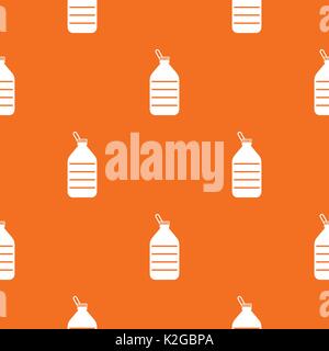 Large bottle of water pattern seamless Stock Vector