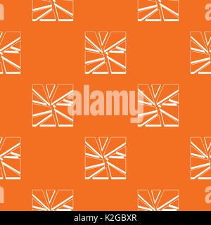 Broken glass pattern seamless Stock Vector