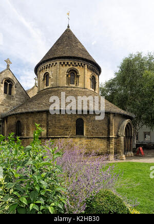 CAMBRIDGE, UK - AUGUST 11, 2017:  The Church of the Holy Sepulchre, commonly known as The Round Church Stock Photo