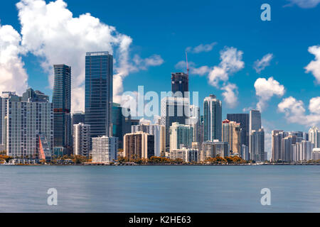 Brickell Skyline Stock Photo