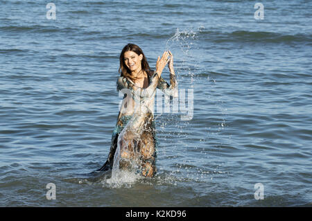 Isabeli Fontana during a photocall ahead of the 74th Venice Film Festival 2017 on August 29, 2017 in Venice, Italy. | usage worldwide Stock Photo