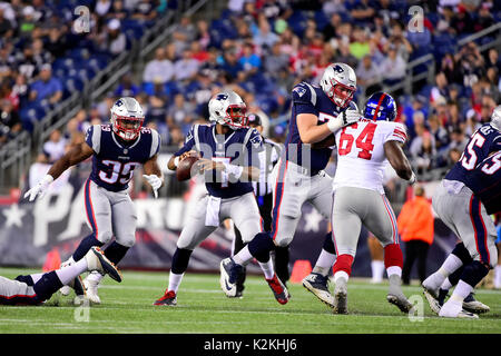 FOXBOROUGH, MA - AUGUST 19: Patriots cheerleaders during an NFL, American  Football Herren, USA prese