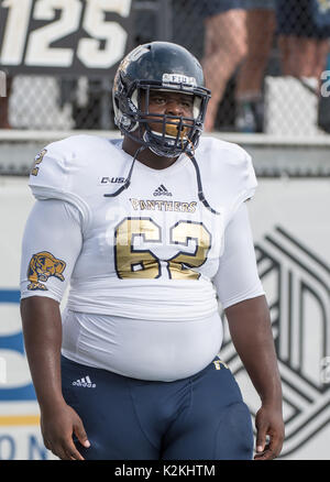 August 31, 2017 - Orlando, FL, U.S: FIU Panthers quarterback Maurice  Alexander (3) during NCAA football game