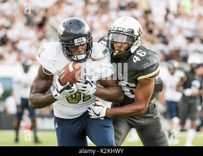 August 31, 2017 - Orlando, FL, U.S: FIU Panthers quarterback Maurice  Alexander (3) during NCAA football game