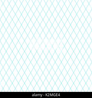 Background with blue diagonal grid Stock Vector