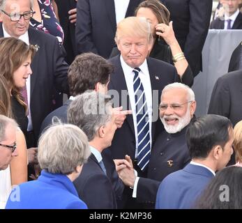 Justin Trudeau, center right, Prime Minister of Canada, meets with U.S ...