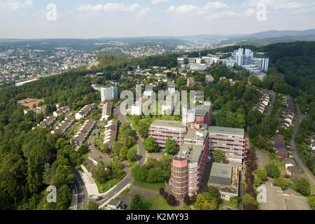 Siegen, Germany - Aug 27, 2017: University of Siegen building. Siegerland, North Rhine-Westphalia, Germany Stock Photo