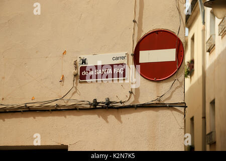 Images of Ontinyent, in the principality of Valencia, Spain Stock Photo