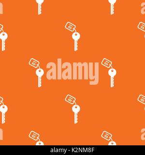 Hotel key pattern seamless Stock Vector