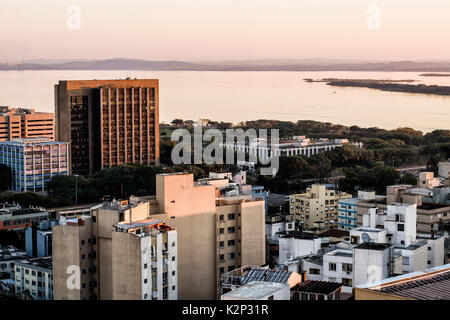 Porto Alegre, RS, Brazil drone view. Petropolis neighborhood, an upper  class area with residential and commercial buildings. Aerial view Stock  Photo - Alamy