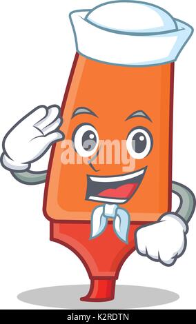 Sailor education character cartoon style Stock Vector Image & Art - Alamy