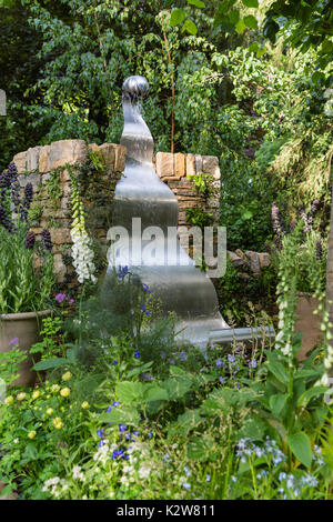 The Poetry Lover's Garden, designer Fiona Cadwallader.  Silver medal Stock Photo