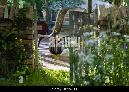 The Poetry Lover's Garden, designer Fiona Cadwallader.  Silver medal Stock Photo