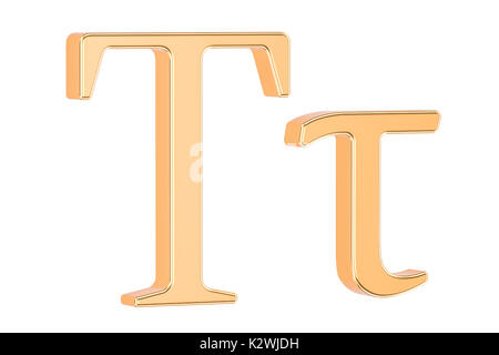 Tau greek letter, Tau symbol vector illustration Stock Vector Art ...