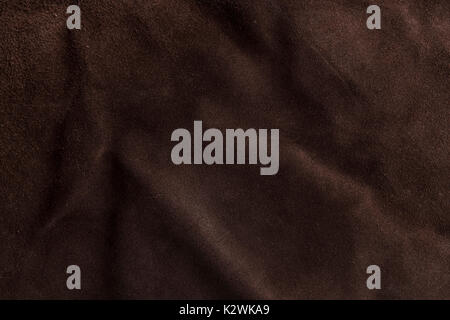 Abstract soft Italian brown chamois texture background. Stock Photo