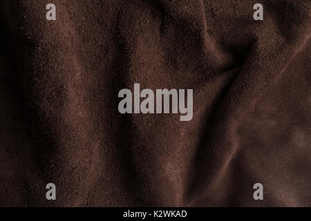 Italian vintage luxury brown chamois texture background. Stock Photo