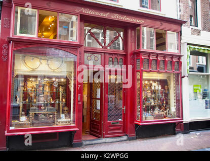 Holland, North, Amsterdam, Exterior of the Spectacle museum store. Stock Photo
