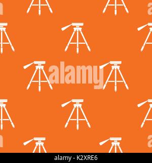 Tripod pattern seamless Stock Vector