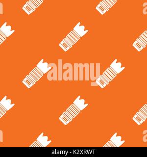 Interchangeable lens for camera pattern seamless Stock Vector