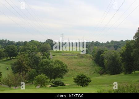 Some of the parks in southwest Ohio. Stock Photo