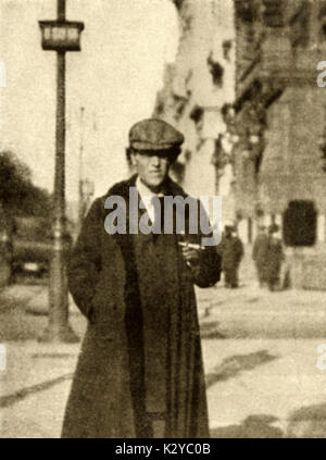 MAHLER, Gustav  in New York 1910 Austrian composer, 1860-1911 Stock Photo