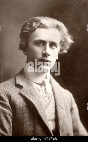 Percy Aldridge GRAINGER portrait Australian Pianist and Composer, 1882-1961 Stock Photo