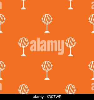 Makeup mirror pattern seamless Stock Vector