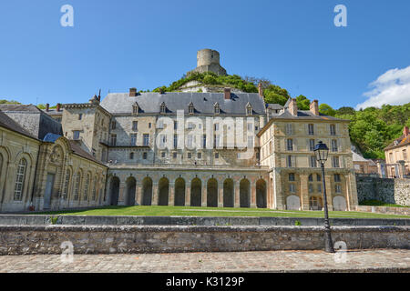 Château de La Roche-Guyon, France Stock Photo