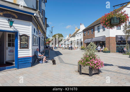 Pedestrianised East Street, Shoreham-by-Sea, West Sussex, England, United Kingdom Stock Photo