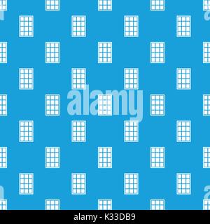 Arched window pattern seamless blue Stock Vector Image & Art - Alamy