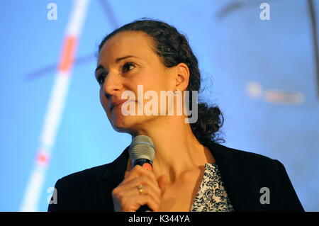 French discus thrower champion, Melanie Robert-Michon, Lyon, France Stock Photo