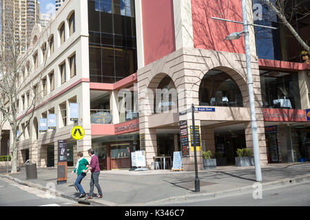 The Rocks historic district in Sydney city centre and Clocktower square, New south wales,Australia Stock Photo