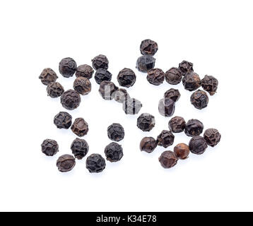 pepper corn on white background Stock Photo