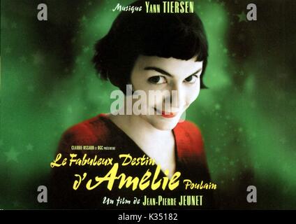 LE FABULEUX DESTIN D'AMELIE POULAIN aka AMELIE [FRANCE 2000]   AMELIE     Date: 2000 Stock Photo