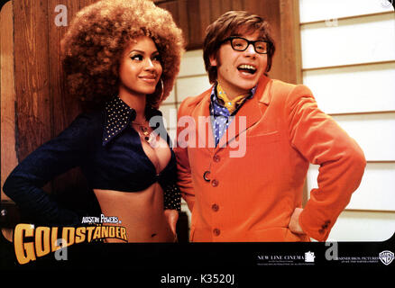 AUSTIN POWERS IN GOLDMEMBER  BEYONCE KNOWLES, MIKE MYERS     Date: 2002 Stock Photo