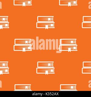 Two books pattern seamless Stock Vector