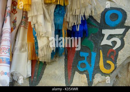 Himalayas,Mustang, Nepal. Forbidden Kingdom. Rocky foothills of Mount ...