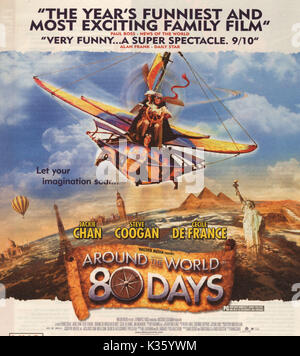 AROUND THE WORLD IN 80 DAYS POSTER FROM THE RONALD GRANT ARCHIVE AROUND THE WORLD IN 80 DAYS      Date: 2004 Stock Photo