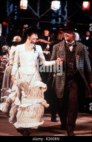 BACK TO THE FUTURE PART III  MARY STEENBURGEN, CHRISTOPHER LLOYD     Date: 1990 Stock Photo
