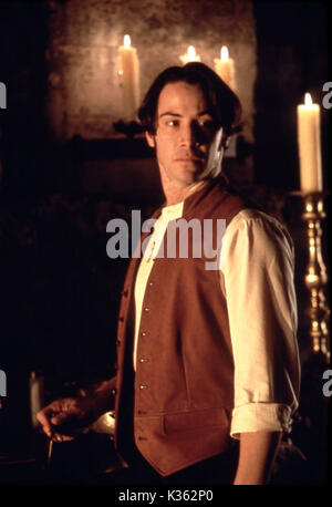 BRAM STOKER'S DRACULA [US 1992]  KEANU REEVES as Jonathan Harker     Date: 1992 Stock Photo