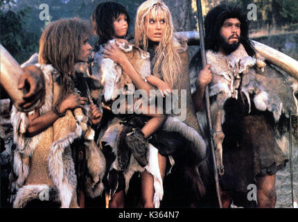 THE CLAN OF THE CAVE BEAR DARYL HANNAH     Date: 1986 Stock Photo