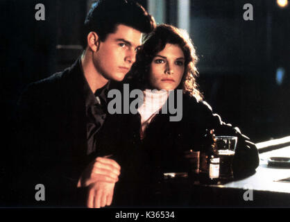 THE COLOR OF MONEY TOM CRUISE, MARY ELIZABETH MASTRANTONIO     Date: 1986 Stock Photo