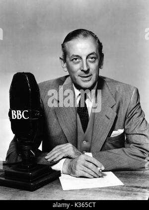 ALISTAIR COOKE journalist, broadcaster Stock Photo