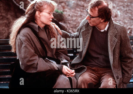 CRIMES AND MISDEMEANORS MIA FARROW AND WOODY ALLEN PICTURE FORM THE RONALD GGRANT ARCHIVE AN ORION PICTURE     Date: 1989 Stock Photo