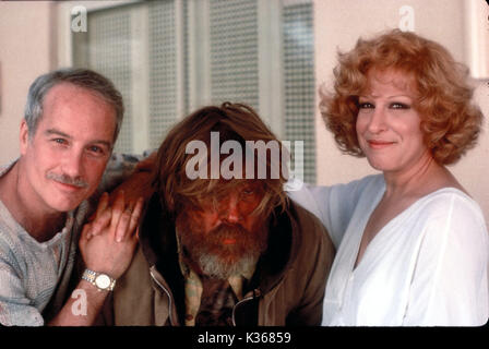 DOWN AND OUT IN BEVERLY HILLS RICHARD DREYFUSS, NICK NOLTE, BETTE MIDLER     Date: 1986 Stock Photo